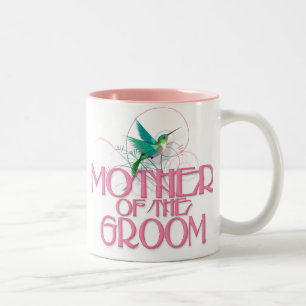 Tasse 2 Couleurs Mère de colibri du marié