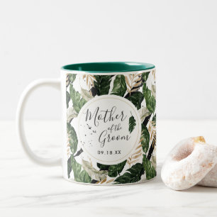 Tasse 2 Couleurs Mère de la mariée/du marié   Été Glamour
