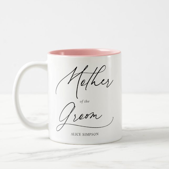 Tasse 2 Couleurs Mère Du Script Groom Chic (Gauche)
