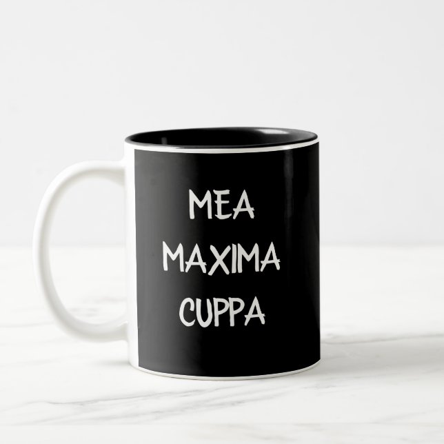 Tasse 2 Couleurs Mère latine traditionnelle Maxima Cuppa   (Gauche)