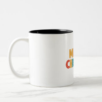 Tasse 2 Couleurs Merry Christmas