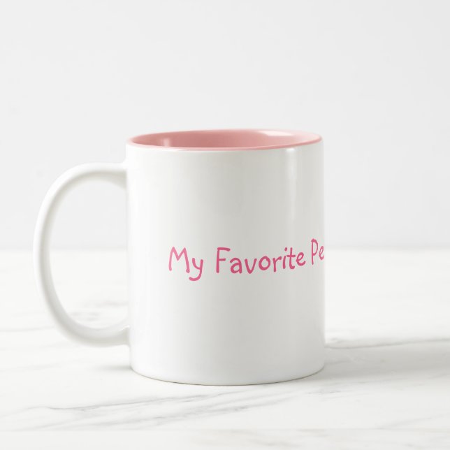 Tasse 2 Couleurs Mes personnes préférées m'appellent Nana ! (Gauche)