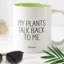 Mes Plantes Me Parlent De Jardin Humoristique Et D