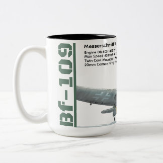 Tasse 2 Couleurs Messerschmitt Bf 109G-2