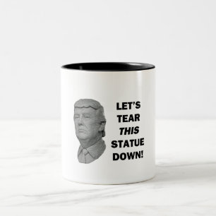 Tasse 2 Couleurs Mettons cette statue en bas