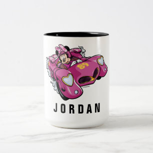 Tasse 2 Couleurs Mickey et les Pilotes de la Route   Minnie