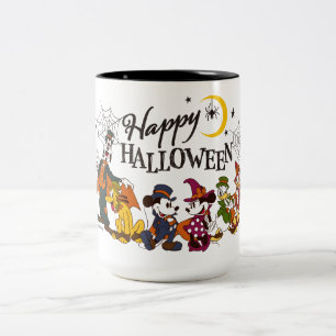 Tasse 2 Couleurs Mickey et ses amis   Bonne Halloween