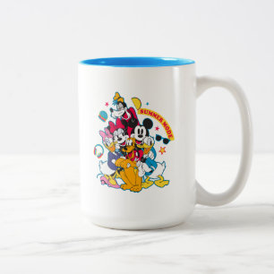 Tasse 2 Couleurs Mickey & Friends   Amusement mode été