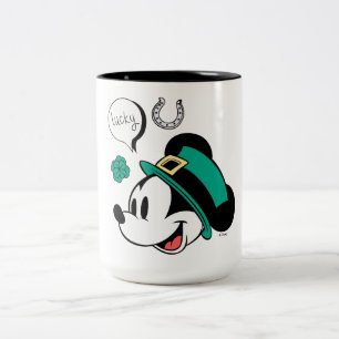Tasse 2 Couleurs Mickey Mouse Chanceux toi