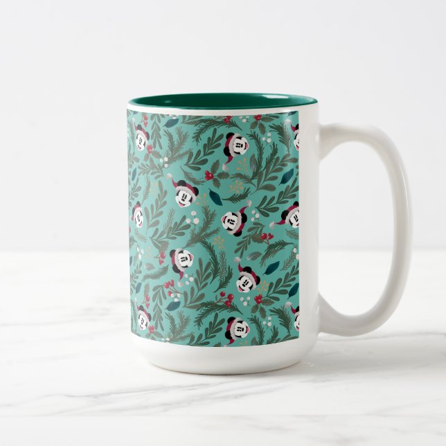 Tasse 2 Couleurs Mickey Mouse | Motif de la fête (Droit)