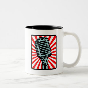 Tasse 2 Couleurs Microphone de cru de Shure 55S