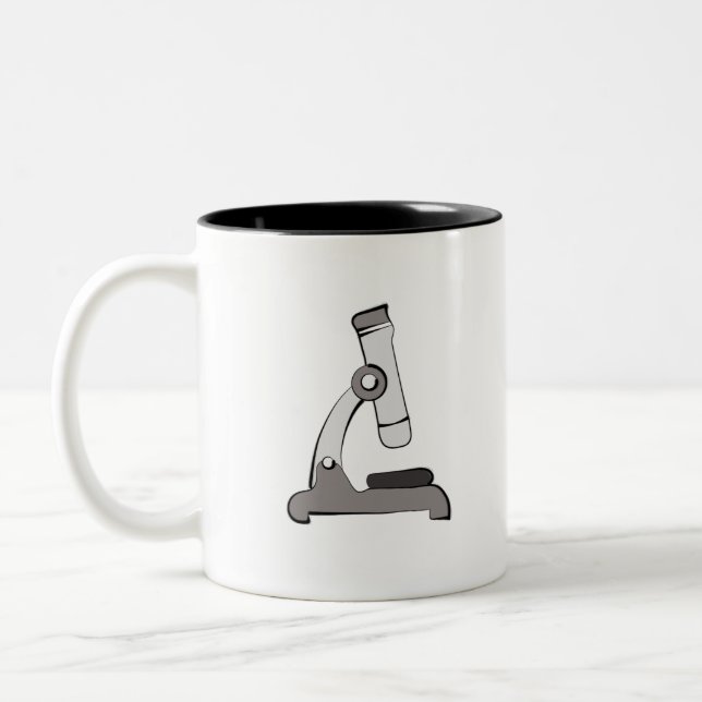 Tasse 2 Couleurs Microscope (Gauche)