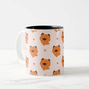 Tasse 2 Couleurs Mignon chiot berger allemand d'amour
