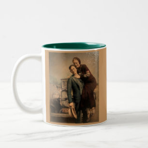 Tasse 2 Couleurs Mignon et Clyde