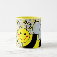 Mignon gaffez la conception d'abeille