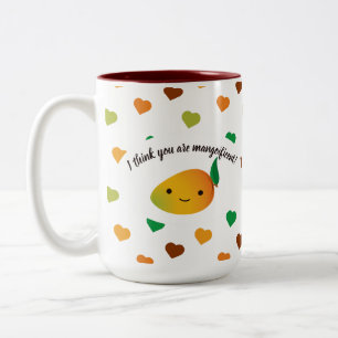 Tasse 2 Couleurs Mignonne et drôle je pense que vous êtes Mangomagn