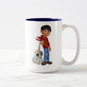 Tasse 2 Couleurs Miguel  Avec guitare