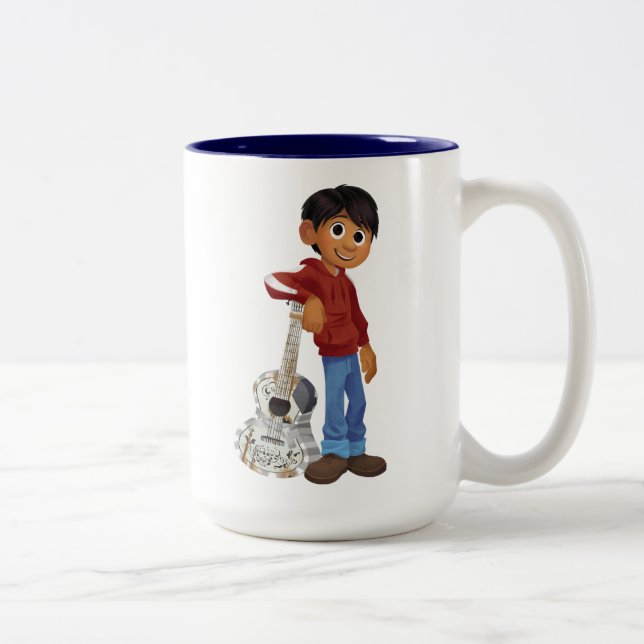 Tasse 2 Couleurs Miguel | Avec guitare (Droit)