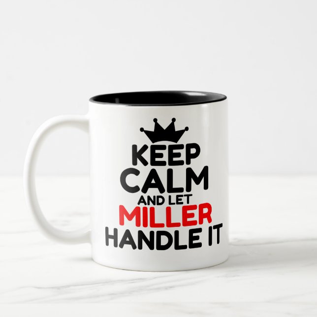 TASSE 2 COULEURS MILLER (Gauche)