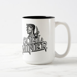 TASSE 2 COULEURS MINEUR DE CHARBON