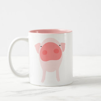 Tasse 2 Couleurs Mini porc