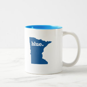 TASSE 2 COULEURS MINNESOTA ÉTAT BLEU