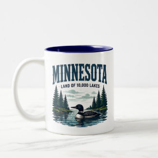 Tasse 2 Couleurs Minnesota Land of Lakes Escape