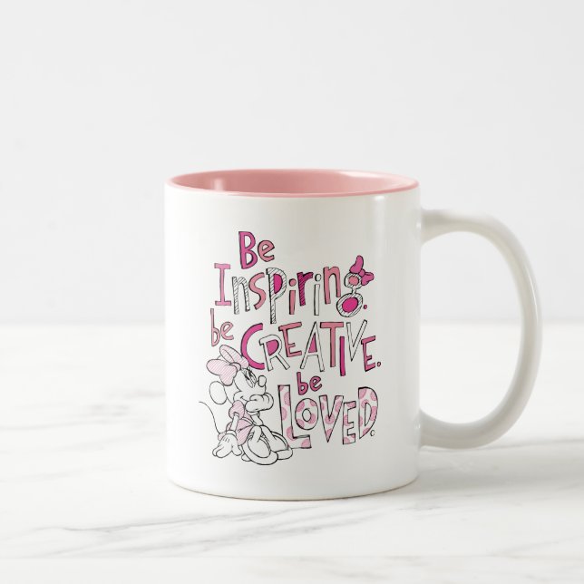 Tasse 2 Couleurs Minnie | Être inspirant (Droit)