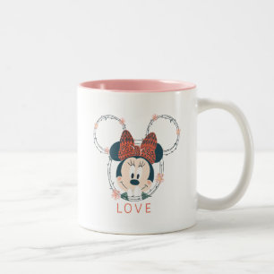 Tasse 2 Couleurs Minnie Mouse   Amour