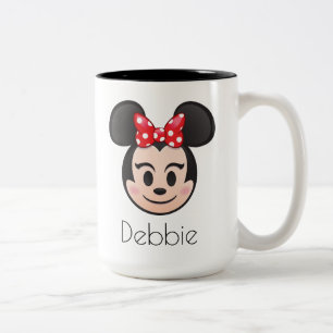 Tasse 2 Couleurs Minnie Mouse Emoji