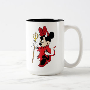 Tasse 2 Couleurs Minnie Mouse en costume de diable