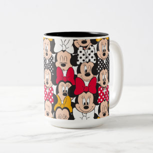 Tasse 2 Couleurs Minnie Mouse   Pattern