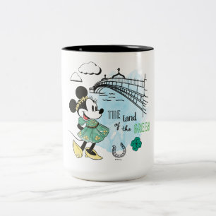 Tasse 2 Couleurs Minnie Mouse Saint-Patrick - Terre de l'Émeraude