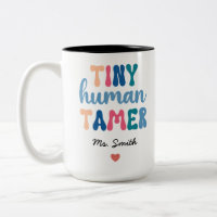 Minuscule Tamer humain | Nom de l'enseignant perso