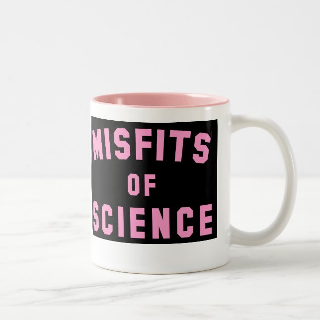 Tasse 2 Couleurs Misfits of Science (Droit)