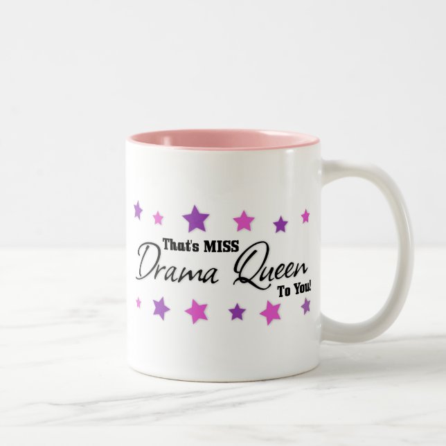 Tasse 2 Couleurs Miss Drama Queen Pour Vous (Droit)