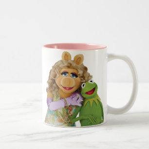 Tasse 2 Couleurs Miss Piggy et Kermit