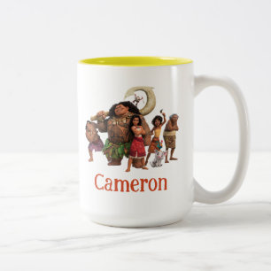 Tasse 2 Couleurs Moana et Crew