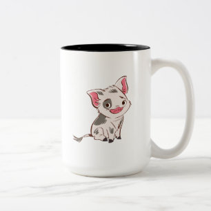 Tasse 2 Couleurs Moana Pua - Je ne suis pas un bacon