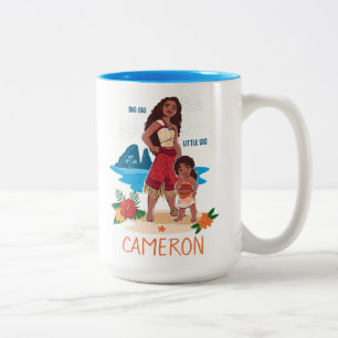 Tasse 2 Couleurs Moana & Simea : Big Sis Little Sis