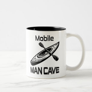 Tasse 2 Couleurs Mobile Man Cave Kayak