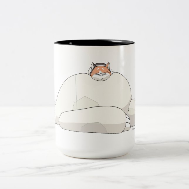 Tasse 2 Couleurs Mochi Pose sur Baymax (Centre)
