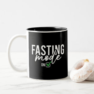 Tasse 2 Couleurs Mode de jeûne activé, Perte de poids Ramadan, Cool