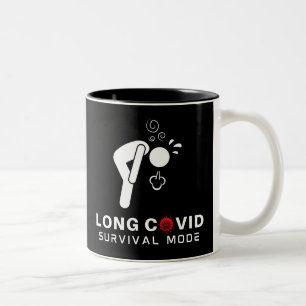 Tasse 2 Couleurs Mode de survie COVID LONG