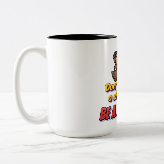 Tasse 2 Couleurs "Mode humide pour le coeur sauvage !" (Gauche)