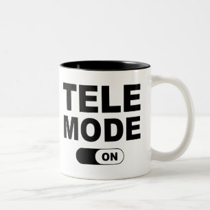Tasse 2 Couleurs Mode Télé activé