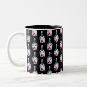 Tasse 2 Couleurs Modèle de maison hantée Amusant et effrayant pour 