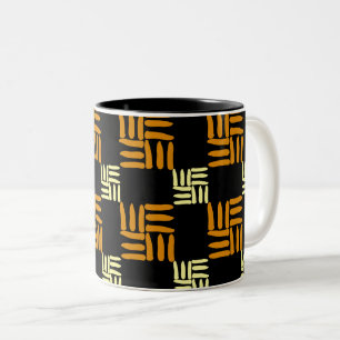 Tasse 2 Couleurs Modèle floral impressionnant