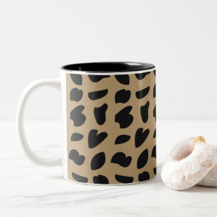 Tasse 2 Couleurs Moderne élégant Motif Leopard tendance