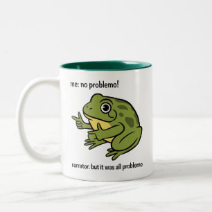 Tasse 2 Couleurs Moi Pas De Problème Narrateur Mais C'était Tout Pr